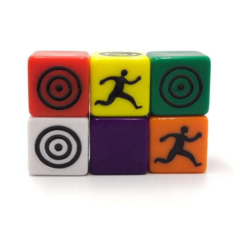 Custom Engraving D6 Dice Game Plastic Dice