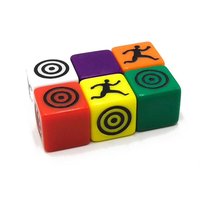 Custom Engraving D6 Dice Game Plastic Dice