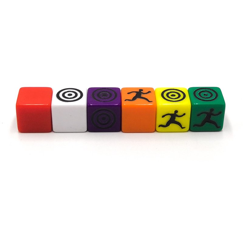 Custom Engraving D6 Dice Game Plastic Dice