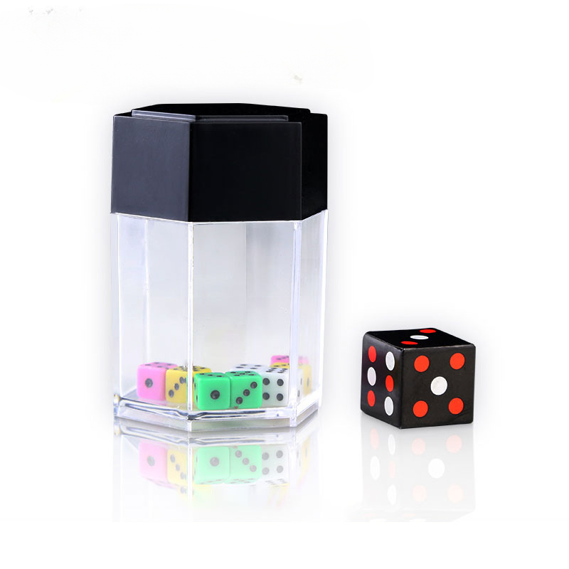 1set big size Magic Trick Toys Explode Explosion Dice Close Up Joke Prank Children Kids Gift
