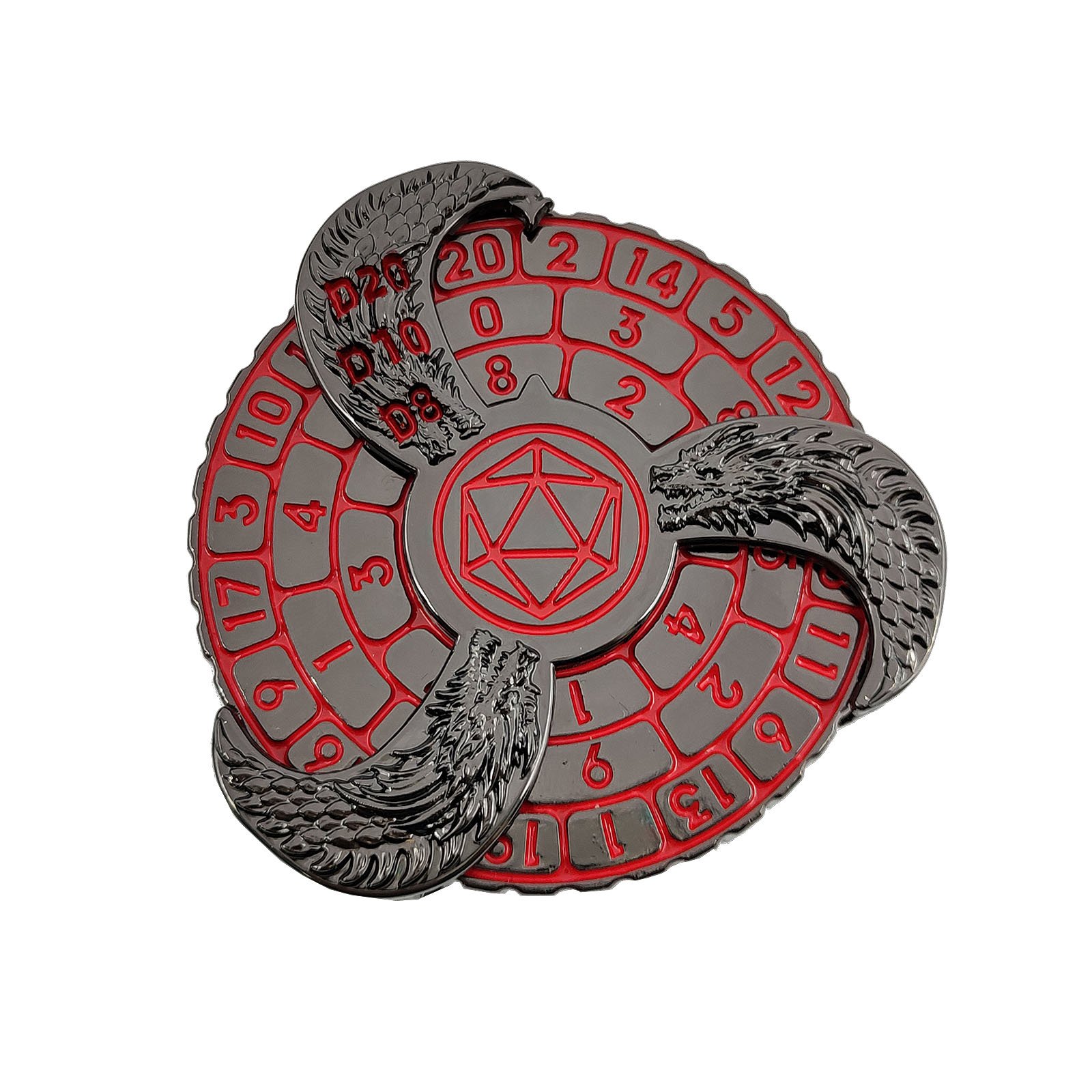 Mini Planet dnd dice Fingtrip Gyro Dice Board game Metal Dungeons and Dragons wholesale custom d&d dice set