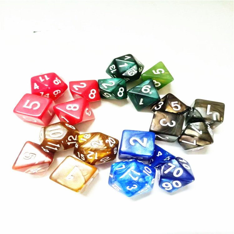 Custom Made Different Colors 13mm d6 1-6 Dice
