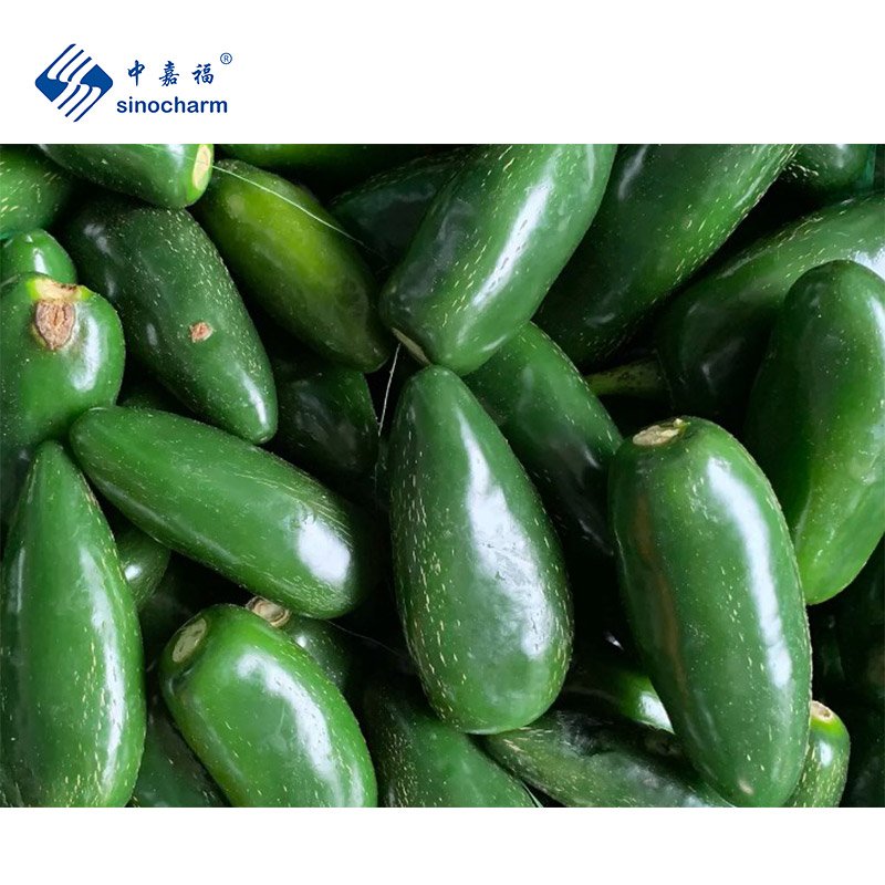 Sinocharm Wholesale Price IQF Jalapeno Pepper Packaging 10mm Dice Frozen Green Jalapeno with BRC-A Approved