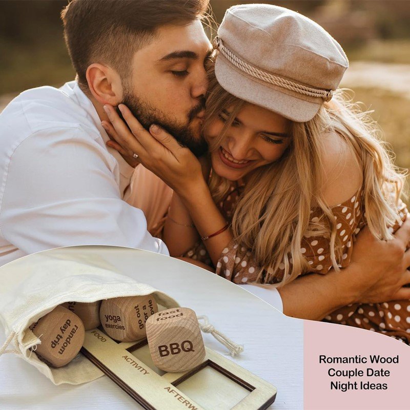 anniversary sex dice date night couple adult game decision custom wood dice maker food cube game take out diced