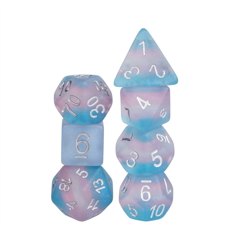Udixi polyhedral Roll Dice dungeons and dragons dnd rpg dice board games resin dice set