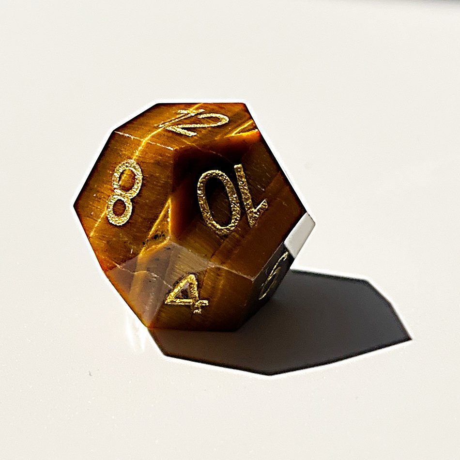 Dnd Sharp-edged Die Set Flower Series Crystal Hollow Custom Printed 12mm 7 Pcs Set Led Pixels Electronic Dice