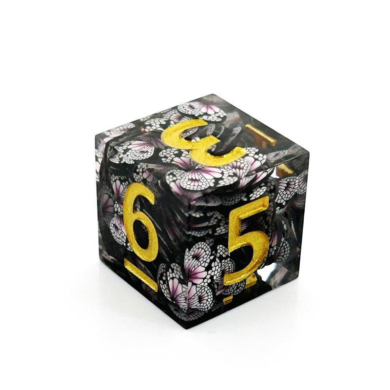 7 DND multi-sided resin dice set with sharp edge DND Dungeons & Dragons board game Board game dice