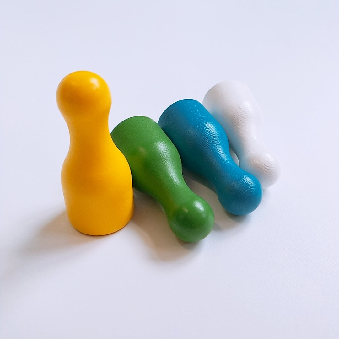New wood Board Games High Quality Printing Pawns And Dices Set