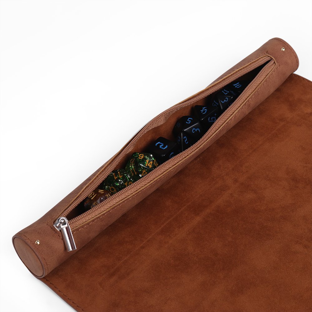 Wholesale vintage custom logo dungeons and dragons d&d rpg Dice mat Accessories Dice Rolling Tray