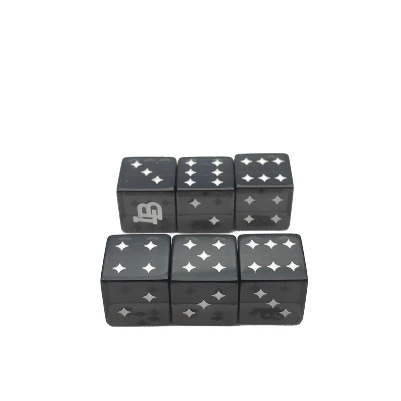 Custom Parchis Plastic Dice Acrylic Dnd Roll Casino Dice Acrylic Set 16mm D6 Plastic Adult Dice Games