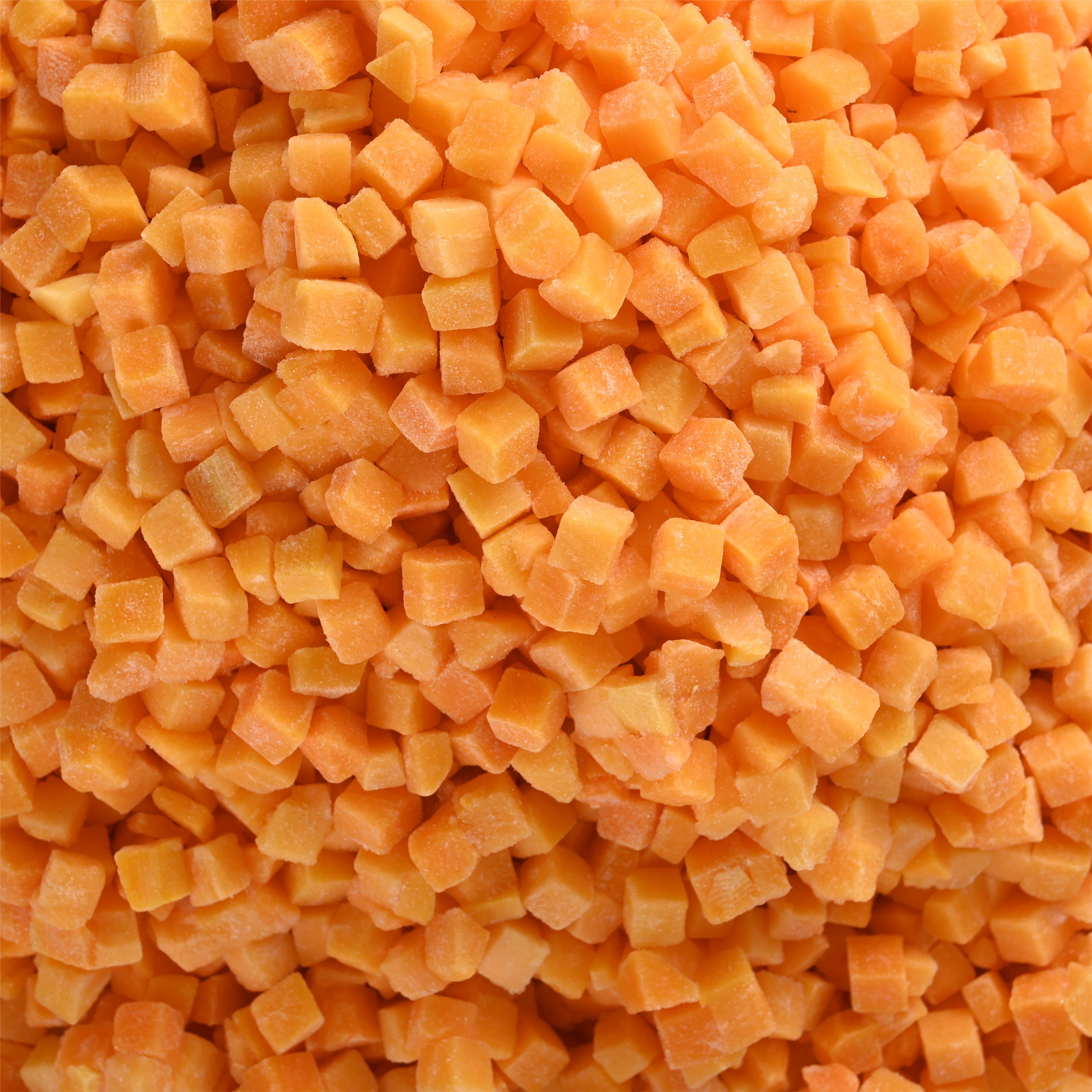 Frozen Pumpkin Dices High Quality Quick Frozen High-quality Pumpkin Dices