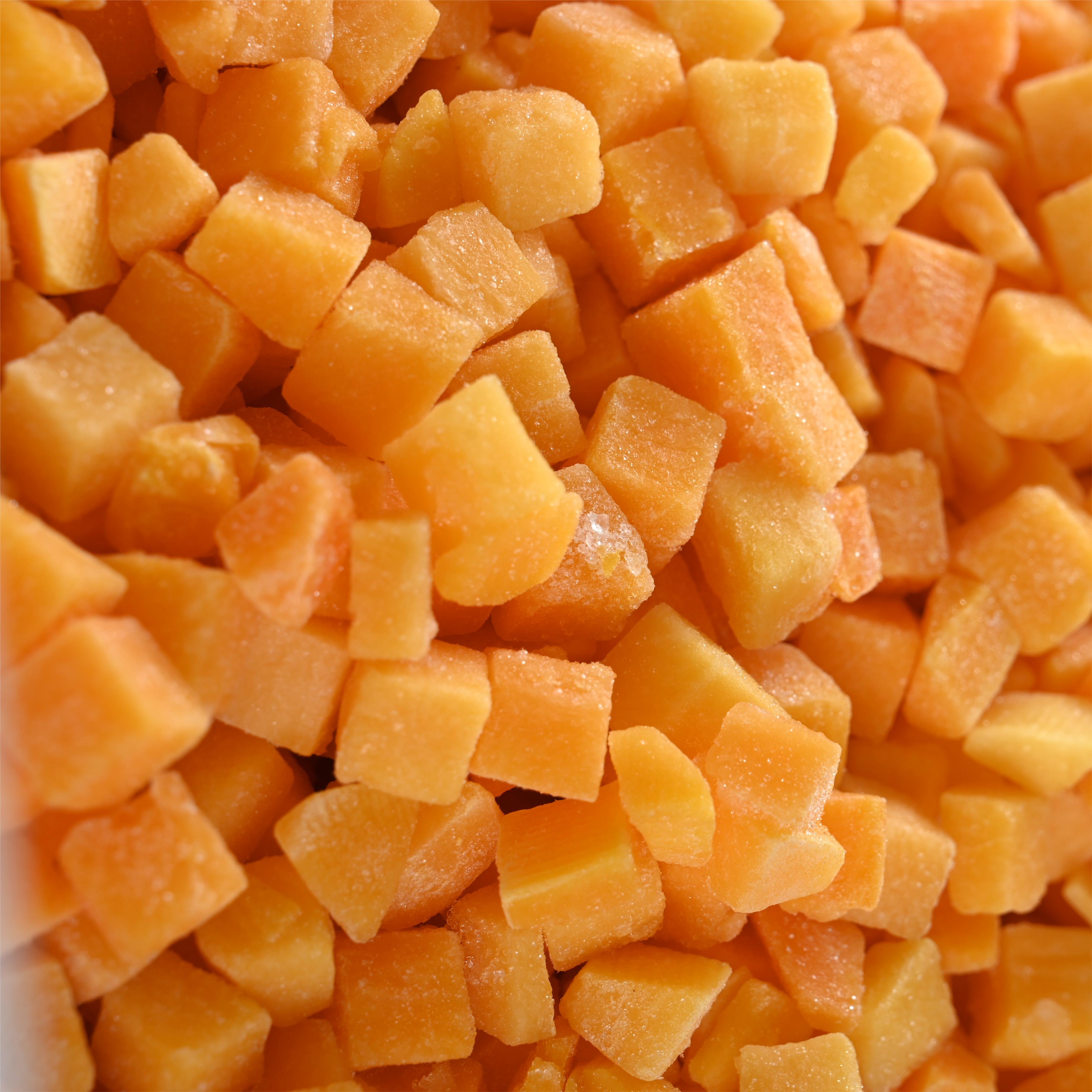 Frozen Pumpkin Dices High Quality Quick Frozen High-quality Pumpkin Dices