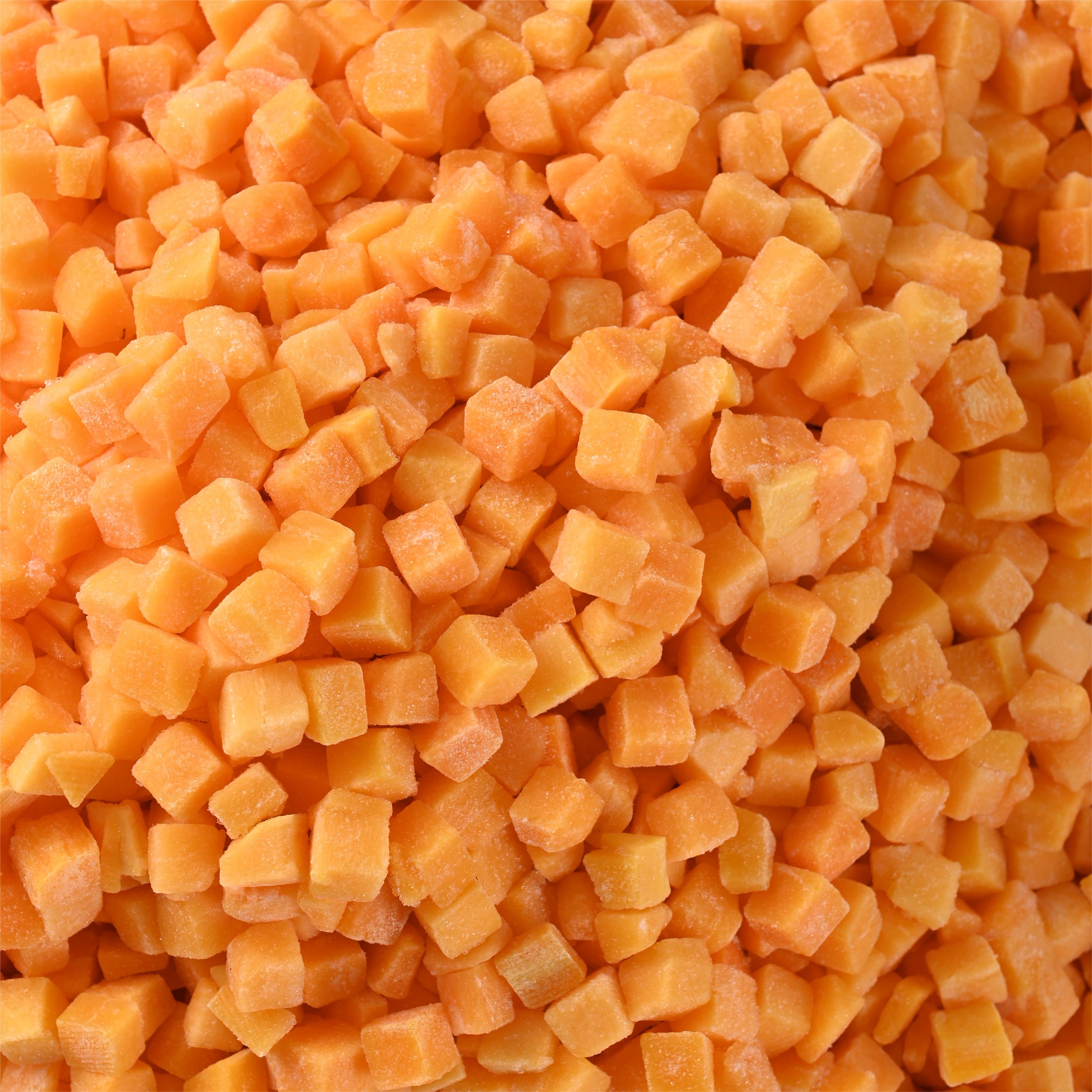 Frozen Pumpkin Dices High Quality Quick Frozen High-quality Pumpkin Dices