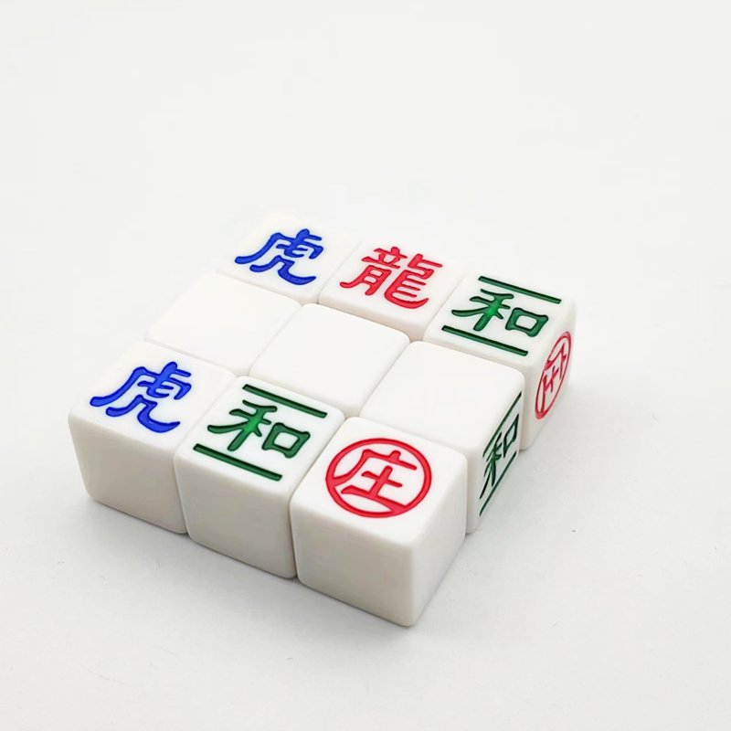 wholesale family pub game accessories round edge dice d6 polyhedral personalized dice adult casino poker games dice set