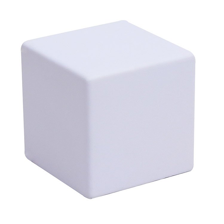 high quality custom logo pu foam anti stress cube dice for promotion gift