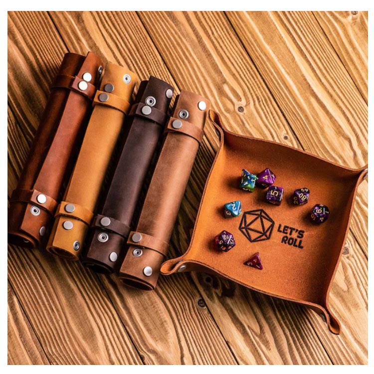 YY Personalized Leather Tray Rolling Dice Tray Personalized anniversary gifts Valet Tray Gifts for Him