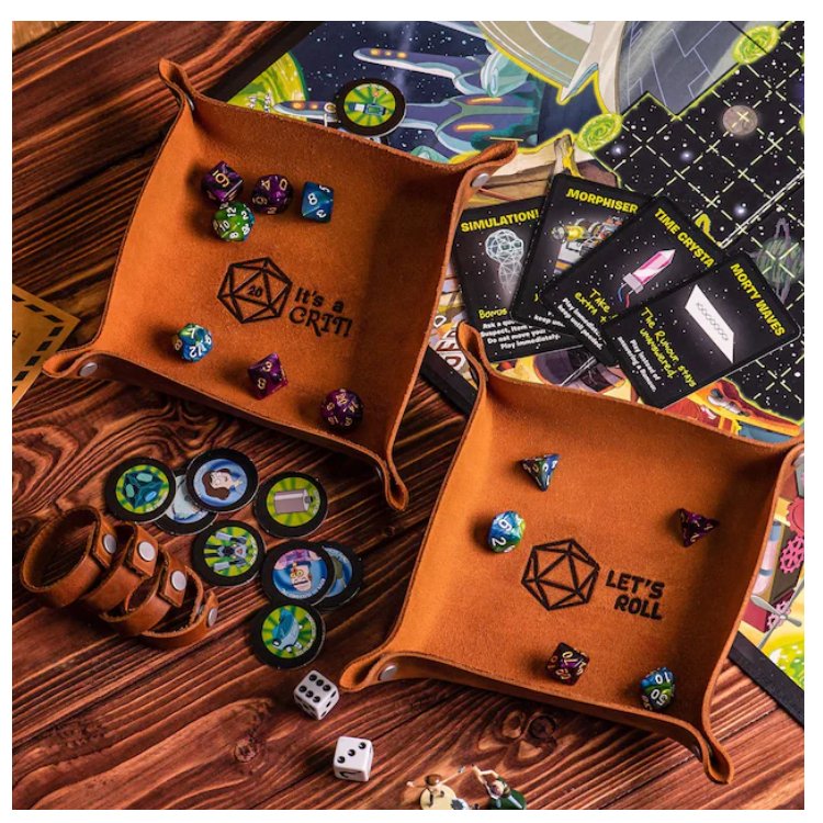 YY Personalized Leather Tray Rolling Dice Tray Personalized anniversary gifts Valet Tray Gifts for Him