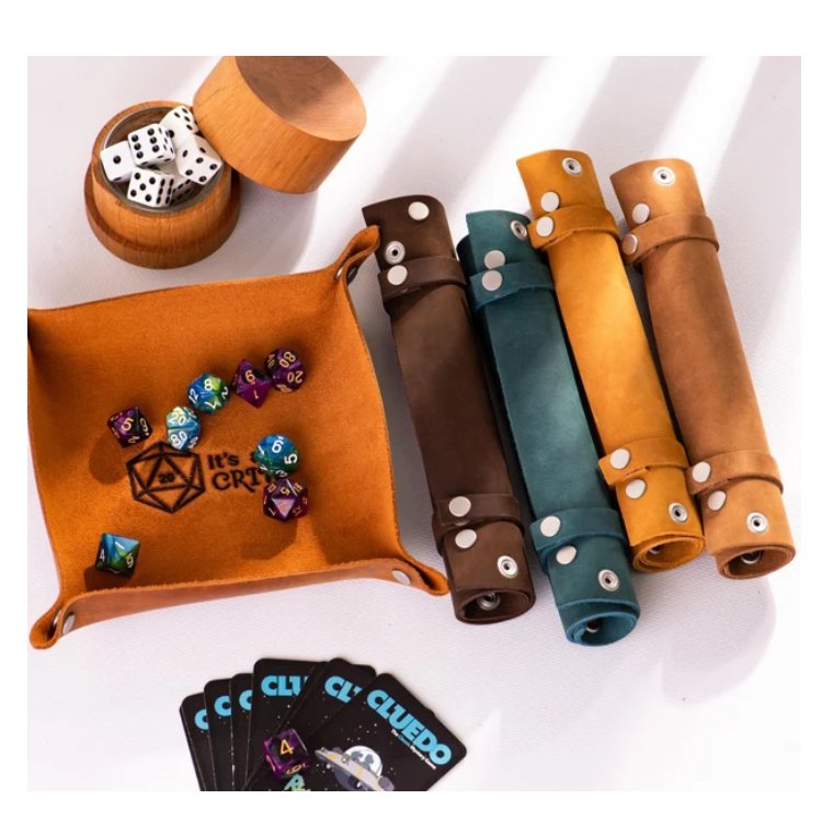 YY Personalized Leather Tray Rolling Dice Tray Personalized anniversary gifts Valet Tray Gifts for Him