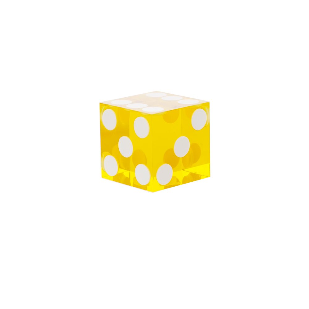 Custom Profession 19mm casino Dice 5 Of Set Perfect Dice High precision Super transparent