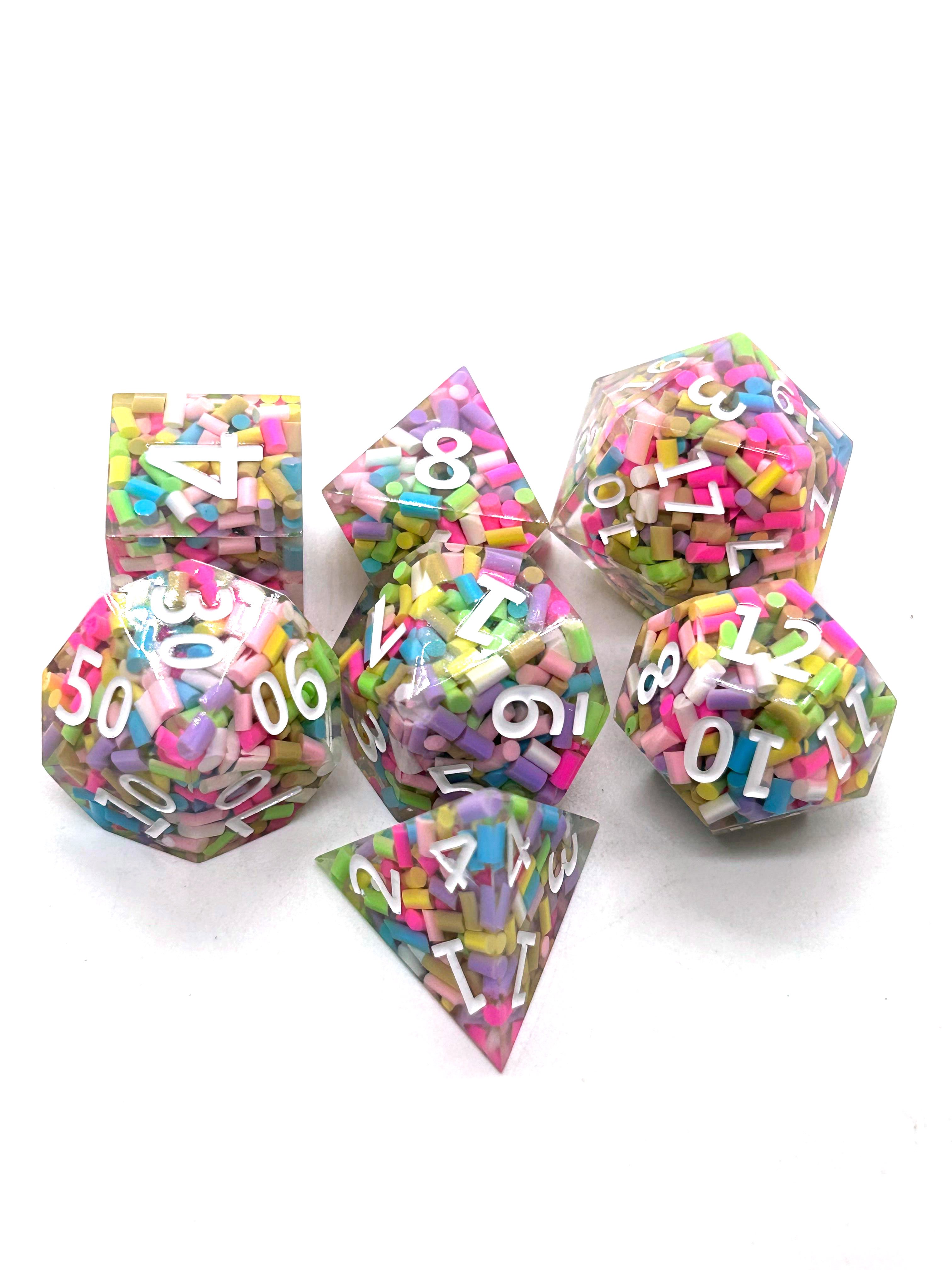 2022 The Latest Design Resin Dice Polyhedral DND Dice