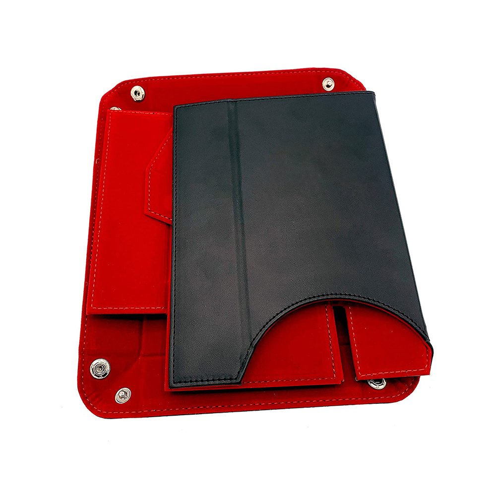 Fold Up Tumbling Rolling Leather Gaming Dice Tray Tower Pu Dnd Dice Tower