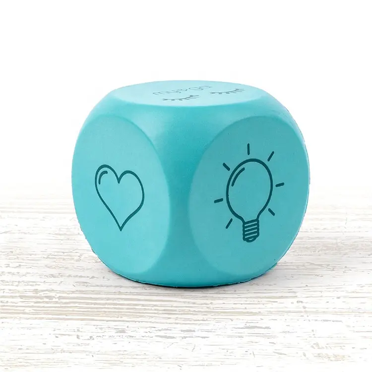 2024 New Arrivals Custom 6-Sided Beech Game Cube Customized Red Love Romantic Creative Fun Wooden Dice Toy For All Ages