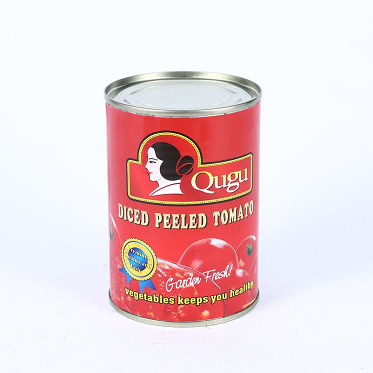top Quality healthy food customized diced tomato with your label