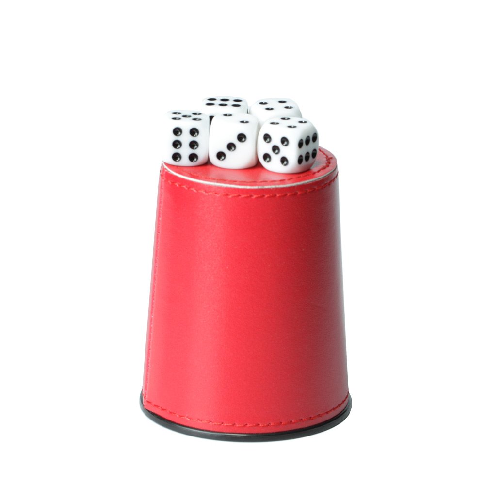 dice game include pu beaker and dice