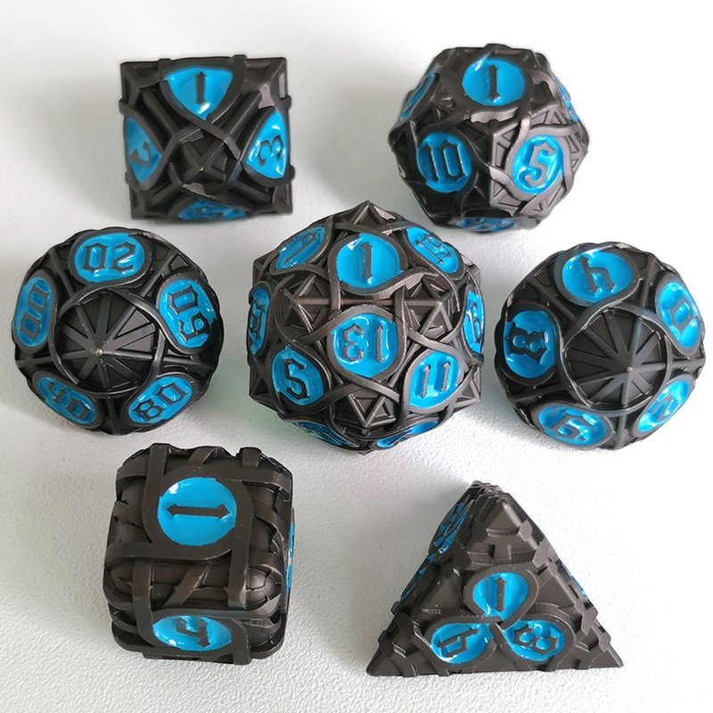 High Quality Custom Dice Colorful Metallic Dice