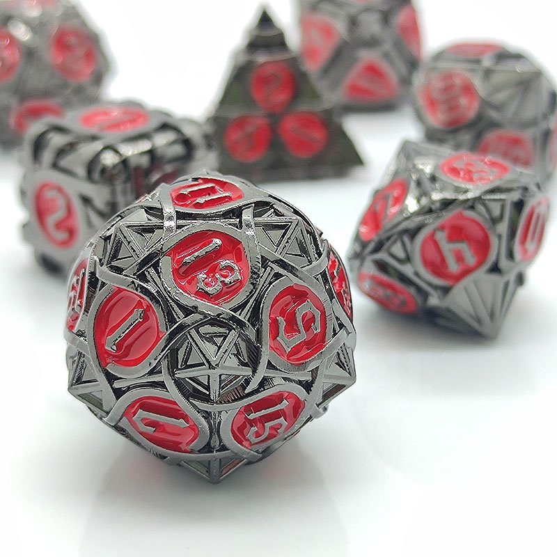 High Quality Custom Dice Colorful Metallic Dice