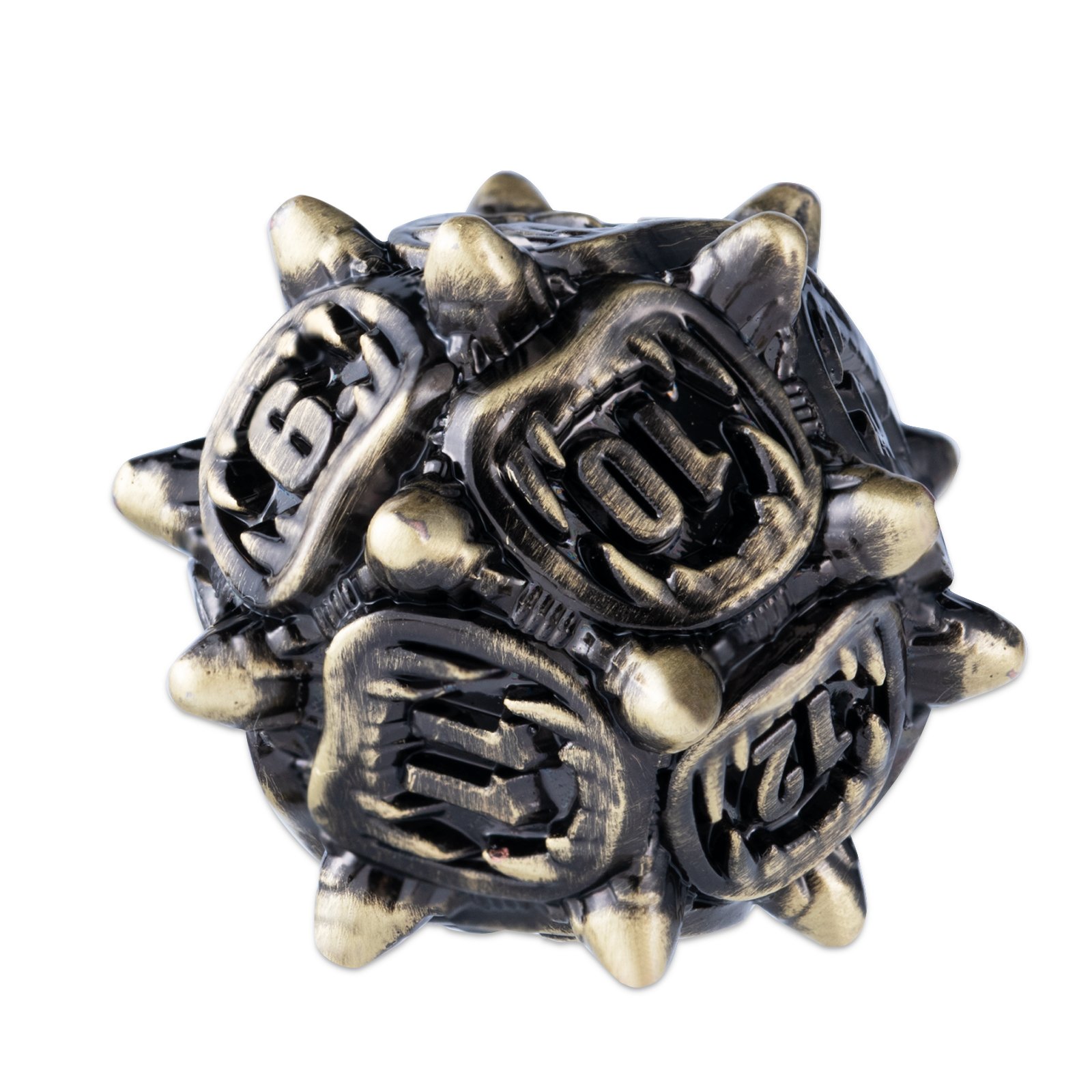 Factory Customized wholesale high-quality metal dice set dnd dice RPG game 7PCS Polyhedral Metal Dice Set For Table Game