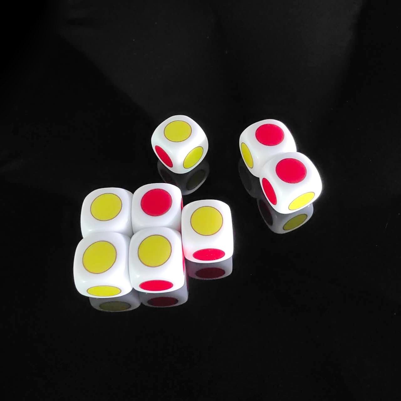 Factory Direct Sales Professional Custom Color High Quality Fashion Design Acrylic Gemstone Adult Dice Games