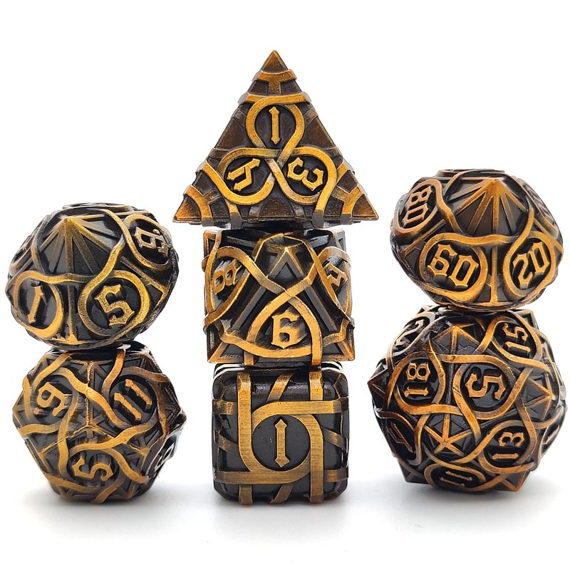 Metal Dice Polyhedral Wholesale Dice Set Role Playing Game