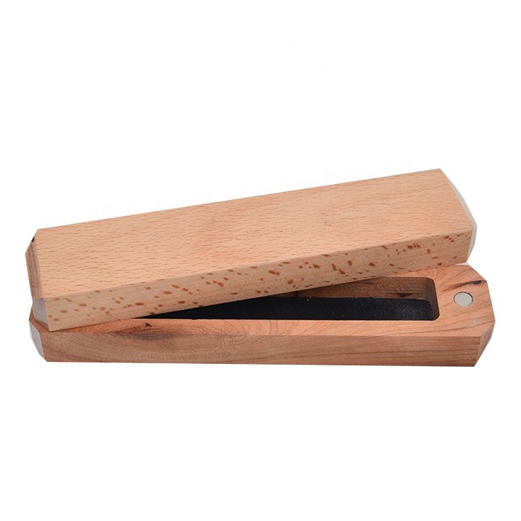 Custom Packaging Boxes High Quality Magnetic Lid Wooden Dice Box for DND Dice Storage