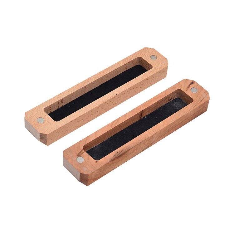 Custom Packaging Boxes High Quality Magnetic Lid Wooden Dice Box for DND Dice Storage
