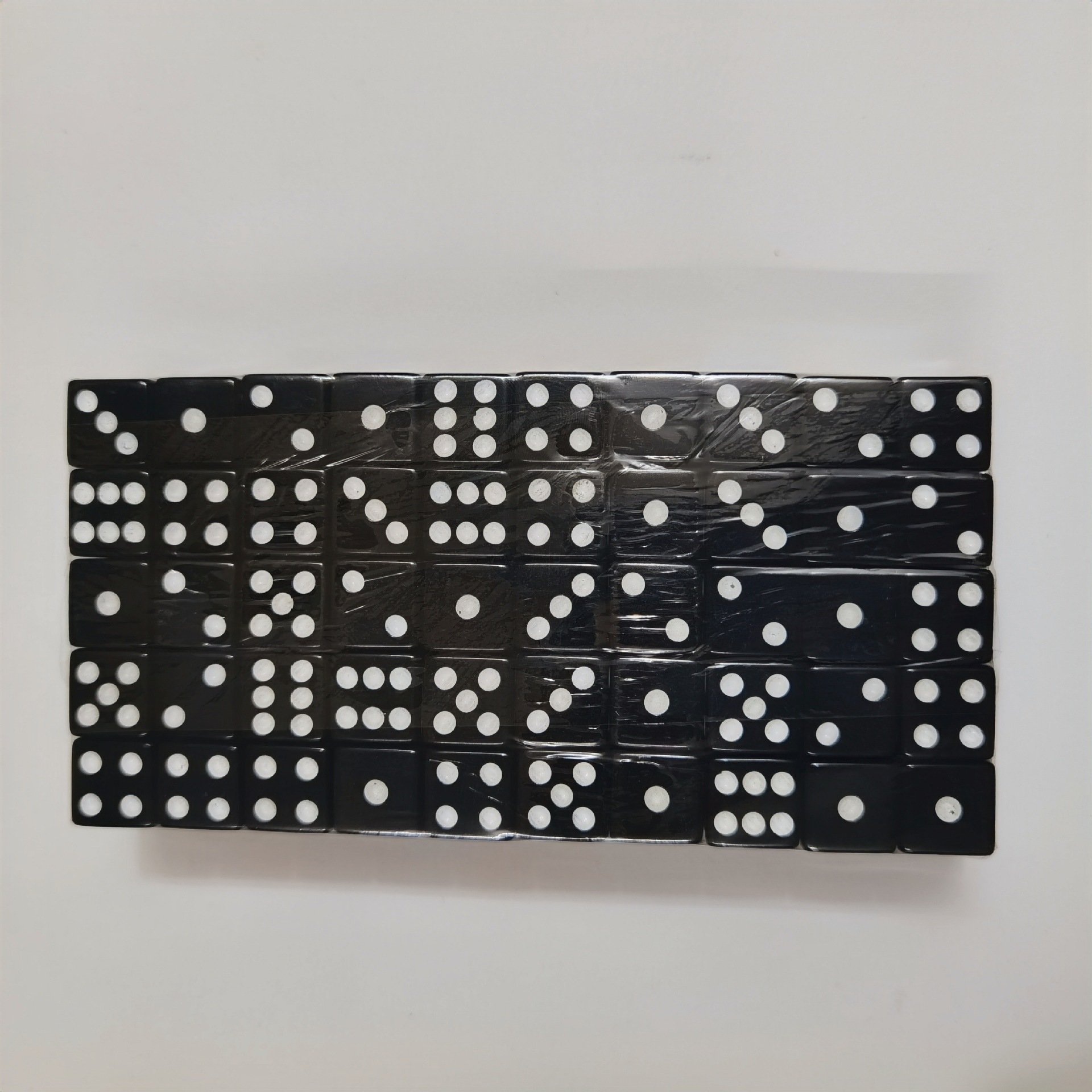 factory wholesale 14mm square corner 14 white dot acrylic custom black dice entertainment game accessories black dice