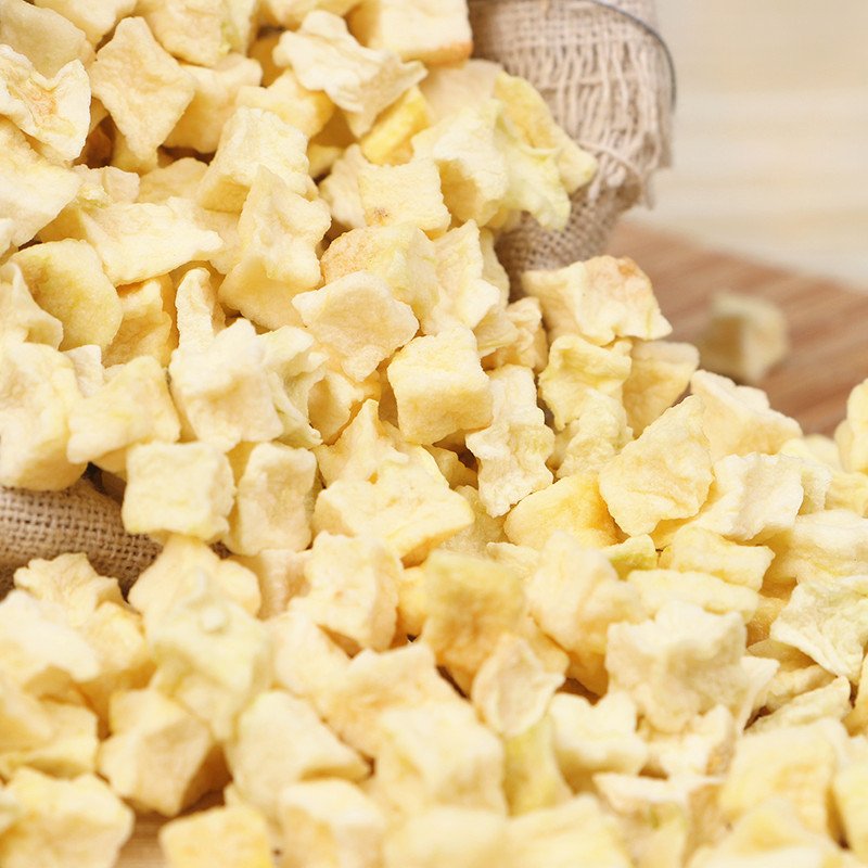 Dried diced apples