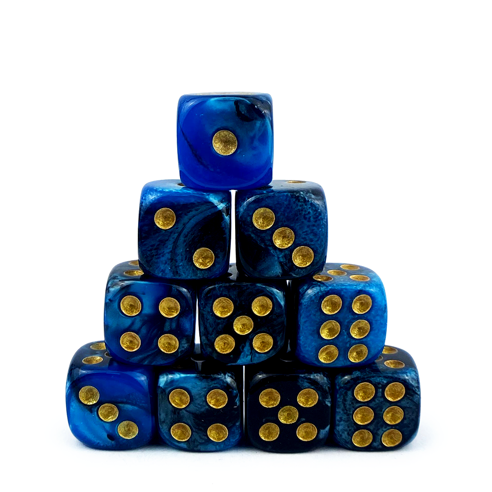 Board Game 12mm D6 Acrylic Dice Two-color Rounded Corners High Quality Dice Game Teaching Custom Dice