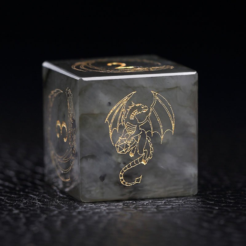 New arrival DND polyhedral stone dice for Dungeons and Dragons Handmade Stone Dice