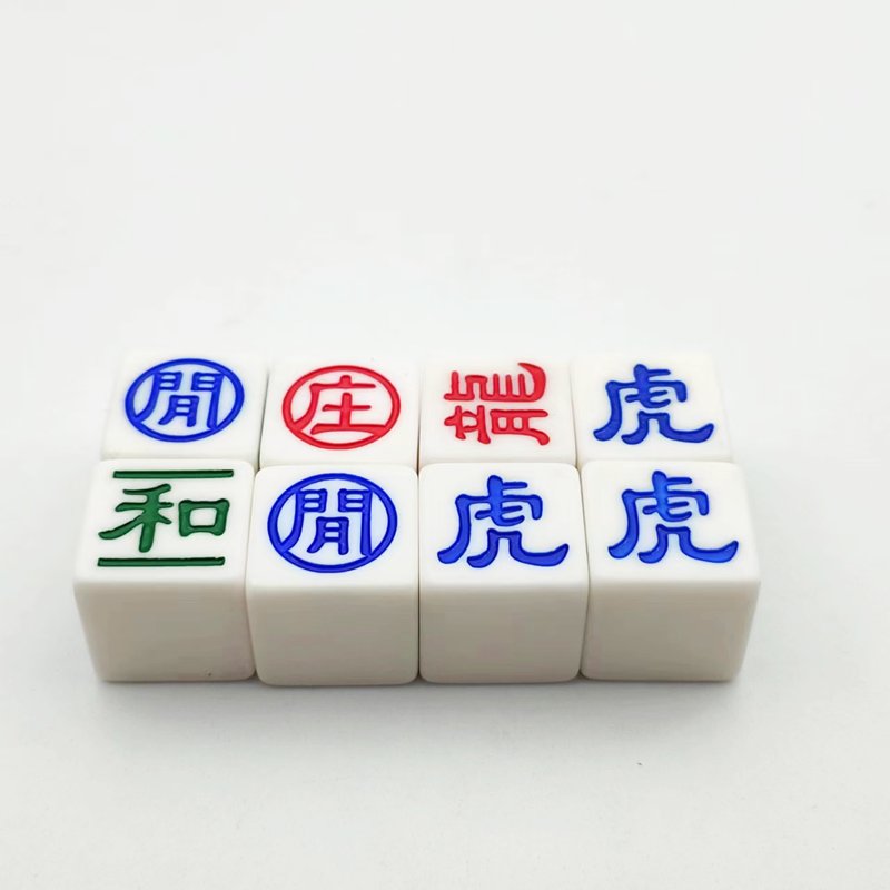 personalized fancy colored dice acrylic custom printed engrave dice adult games essential accessory casino dice