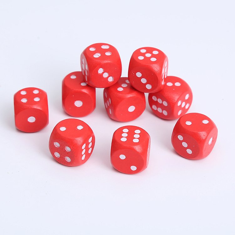 factory wholesale custom logo 5mm 8mm 10mm 12mm 14mm 16mm 19mm dnd polyhedral mini colorful wooden game blank dices sets bulk