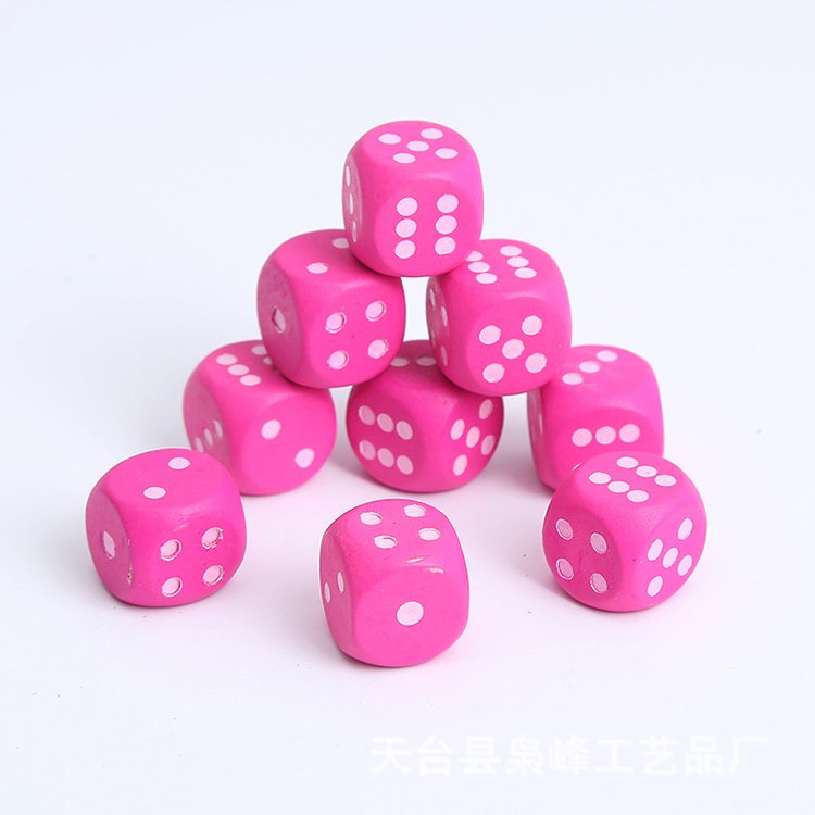 factory wholesale custom logo 5mm 8mm 10mm 12mm 14mm 16mm 19mm dnd polyhedral mini colorful wooden game blank dices sets bulk