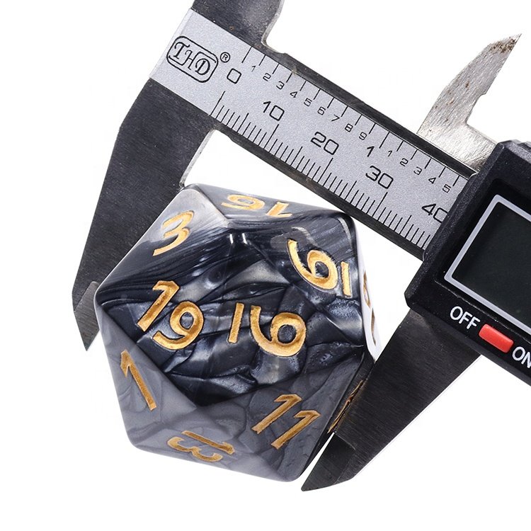 1 USD 40mm large D20 Dice Plastic Acrylic Dice Large Size dice