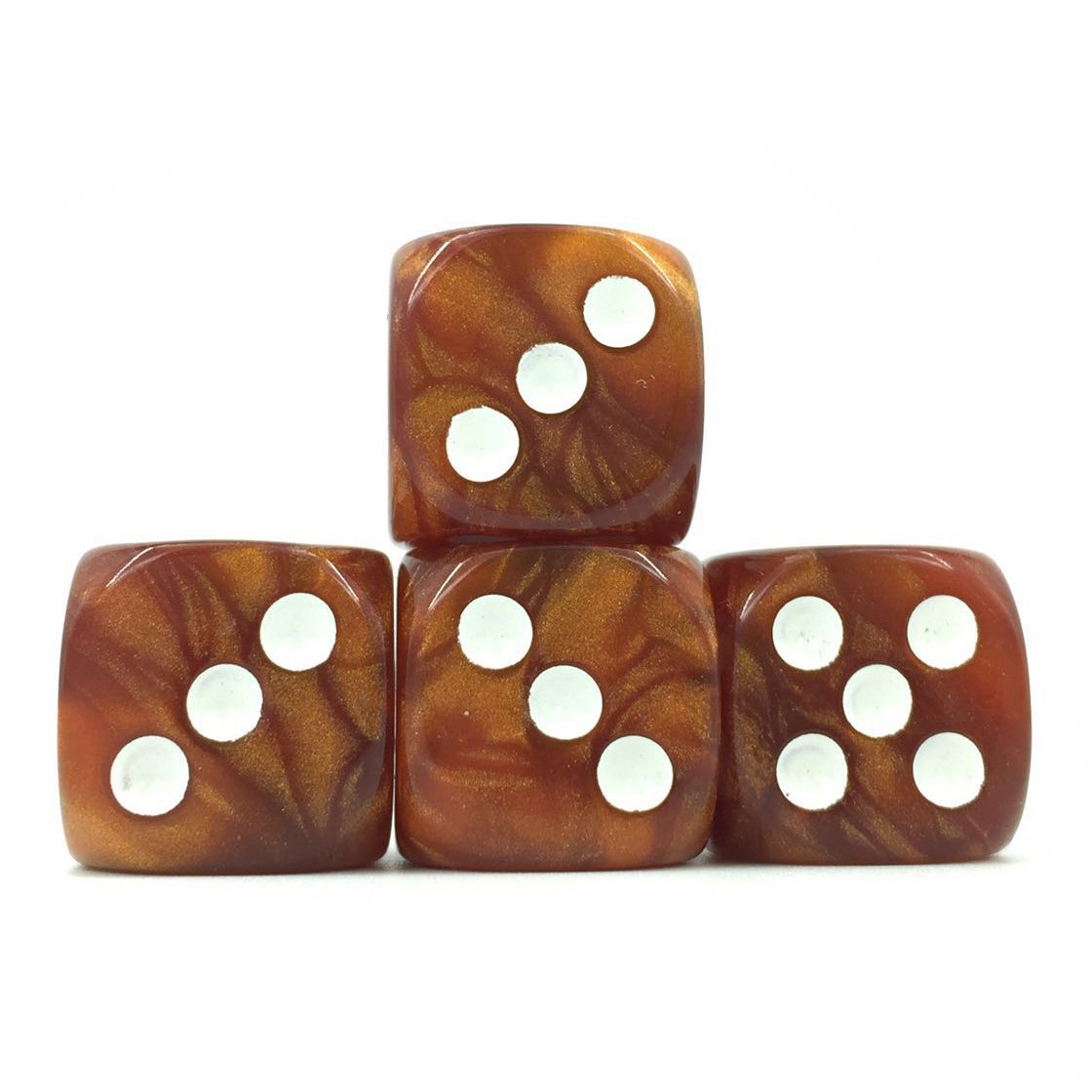 dnd D6 Dice 16mm Acrylic Multi-Color Polyhedral Dice Set For dungeons and dragons