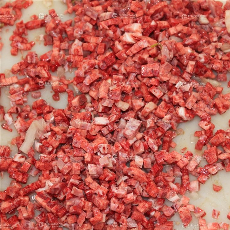 Frozen Fresh Meat Cube Dicer Beef Pork Mutton Chicken Dicing Machine