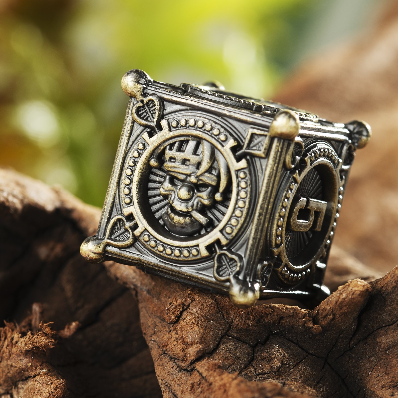New product factory wholesale custom logo D&D rpg dice Metal Dice Set 7PCS Dungeons and Dragons DND Metal Dice
