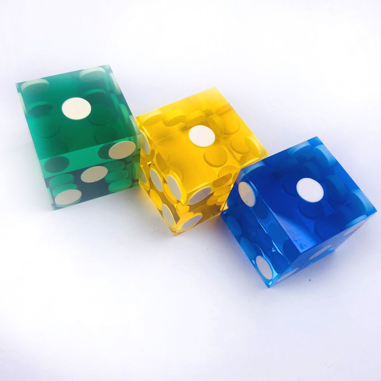 D6 Straight Square Corners Mini Polyhedral Small Dice Dot Game Toys Casino Art Picture Board Game Custom Casino Dice