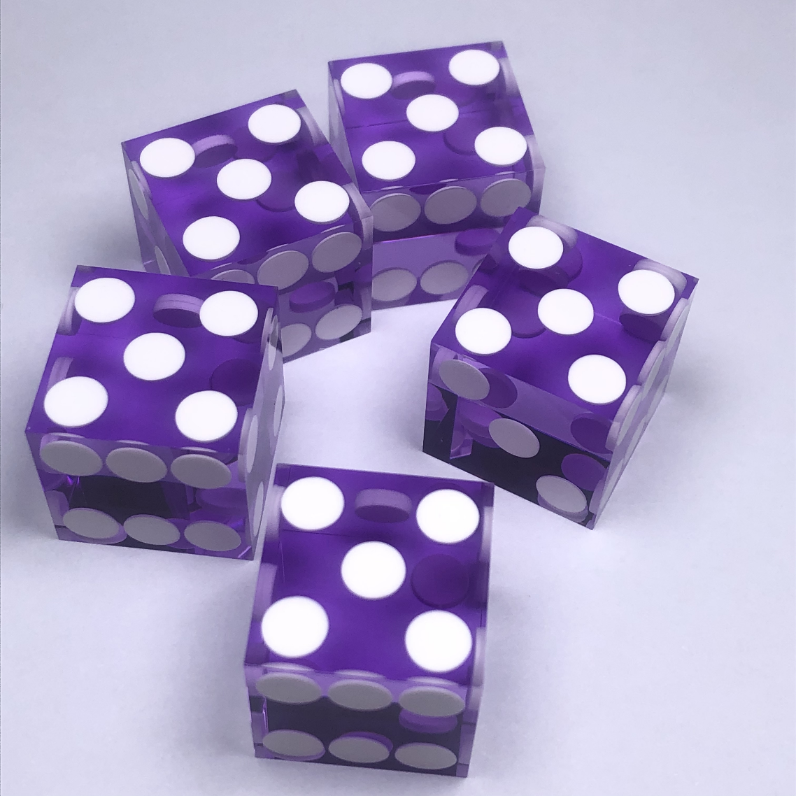 D6 Straight Square Corners Mini Polyhedral Small Dice Dot Game Toys Casino Art Picture Board Game Custom Casino Dice
