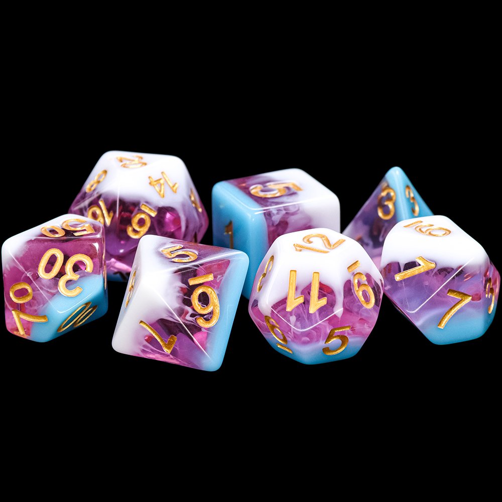 Custom D20 D12 D00 12MM 13MM 10MM Multi Side Dice transparent dice