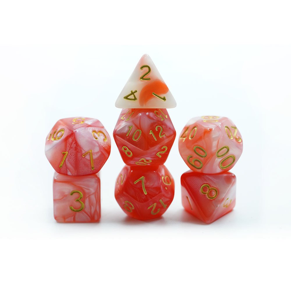 Colored Plastic Dice Resin dice Customized Bicolor Dice 16mm